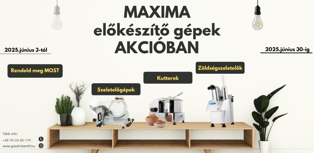 Nagykonyhaigépek és eszközök webáruháza