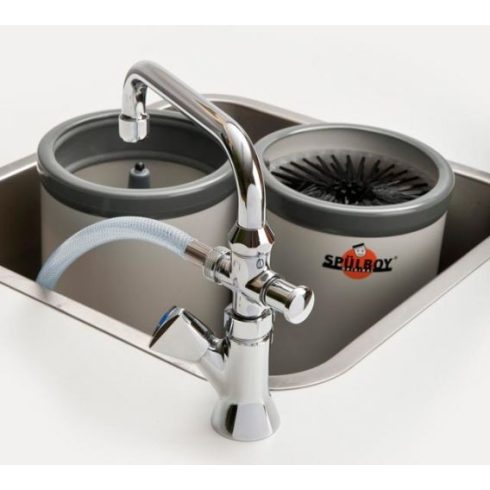 SBTG002 Spülboy Twin-Go kefés pohármosó