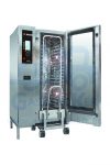 Fagor AE 201 elektromos üzemű kombinált sütő-pároló, regálkocsival Fagor AE 201 elektromos üzemű kombinált sütő-pároló, regálkocsival