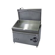   GBS 125.912 INOX gázüzemű buktatható serpenyő, 120 literes, rm.serpenyő, MAGYAR TERMÉK!