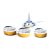 Hendi 190036 Égőpaszta fondue-égőhöz 3 x 80 gr