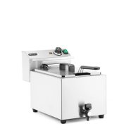   Hendi 209424 Deep Fryer XL Profi Line with drain tap, 10 l, 400 V