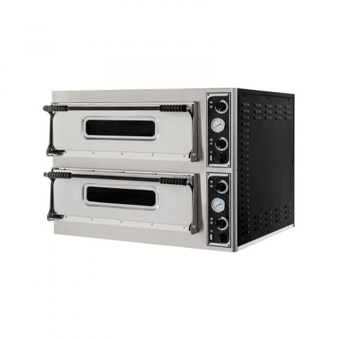 Hendi 226995 Pizzasütő BASIC XXL 66,  6+6 35 cm pizza sütéséhez