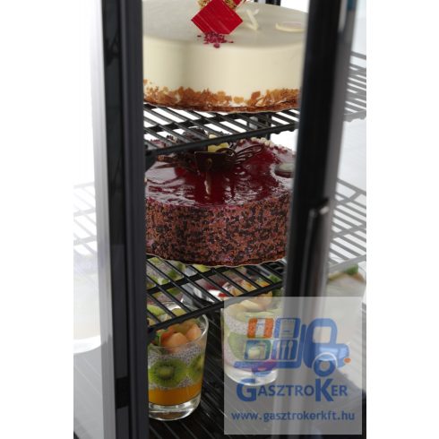 Hendi 233658 hűtött, bemutató vitrin 78 liter