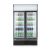 Hendi 233795 Back bar refrigerator with a backlit panel, double-door