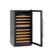 Hendi 237557 Wine cooler, 2-zone, 72 bottles