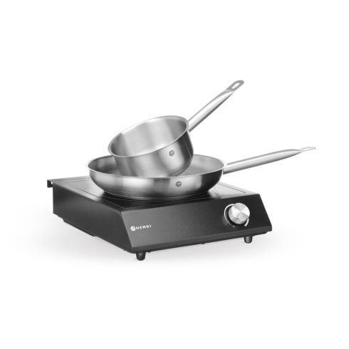 Hendi 239889 Induction cooker 3500W + saucepan + frying pan