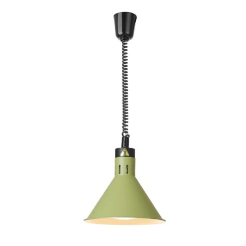 Hendi 273845 Rise and fall heat lamp conical, black