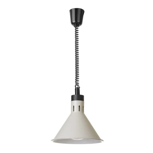 Hendi 273845 Rise and fall heat lamp conical, black