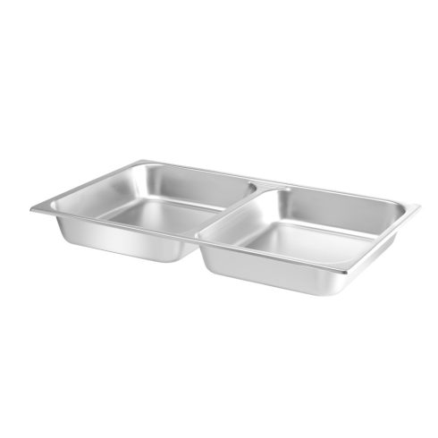 Hendi 470190 Food pan GN 1/1, with 2 compartments