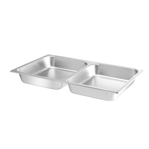 Hendi 470190 Food pan GN 1/1, with 2 compartments