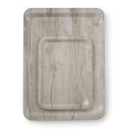   Hendi 508909 Tálca, melaminból, fa mintázattal, 240x350 mm