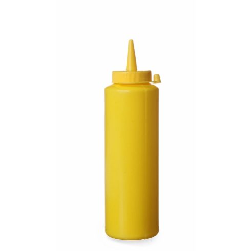 Hendi 557907 műanyag adagoló, 0,7 liter, sárga