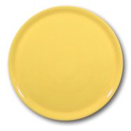   Hendi 774861 Pizzatányér, porcelán, sárga, 33 cm, az ár 6 db tányérra vonatkozik!