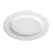   Hendi 796306 Karizma ovális tál, fehér porcelán, 29x20 cm, az ár 6 db tányérra vonatkozik!