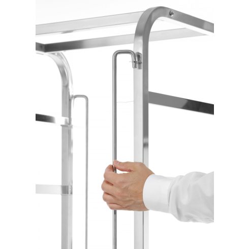 Hendi 810583 Mosogatókosár szállító kocsi, 7 kosárhoz