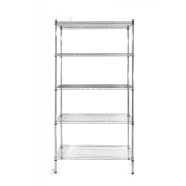 Hendi 812204 Storage rack with 5 shelves, 910x455x(h)1830 mm