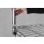 Hendi 812990 Fekete fém állvány, 5 szintes