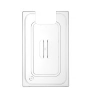   Hendi 864227 Lid for GN containers with sous vide stick recess, GN 1/1