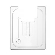   Hendi 864234 Lid for GN containers with sous vide stick recess, GN 1/2