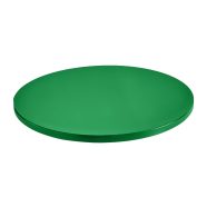 40340095 műanyag vágólap, kerek 40 cm, zöld