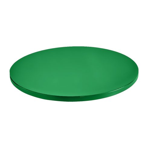 40340095 műanyag vágólap, kerek 40 cm, zöld