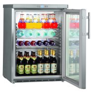   Liebherr FKUv 1663 hűtőszekrény üvegajtóval, űrtartalom: 141 liter