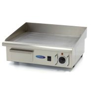   Maxima MGRILL S asztali sütőlap, 55 cm széles, sima sütőfelülettel