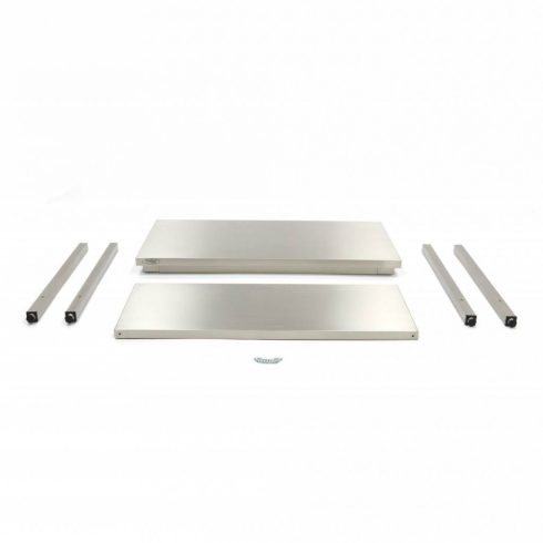 Rm.munkaasztal alsó polccal, 1400x600 mm, (lapraszerelt)