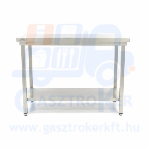 Rm.munkaasztal alsó polccal, 1400x600 mm, (lapraszerelt)