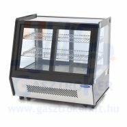 Maxima FB 125L hűtött vitrin, 125 liter, fekete színben, két oldalról kezelhető Maxima FB 125L hűtött vitrin, 125 liter, fekete színben, két oldalról kezelhető