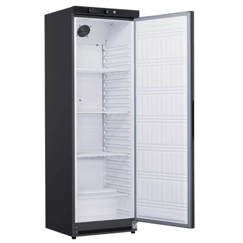 Maxima 400 L fekete hűtőszekrény, 400 liter