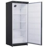 Maxima 600 L fekete hűtőszekrény, 600 liter