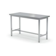   GASZTROKER AÖK E60-070 Rm.munkaasztal lábösszekötővel, 700x600 mm, AISI 430