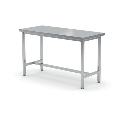 GASZTROKER AÖK E70-150 Rm.munkaasztal lábösszekötővel, 1500x700 mm, AISI 430