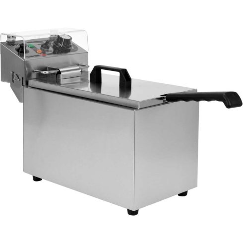 YG-04609 Yato asztali elektromos olajsütő, 5 liter, plexi védővel